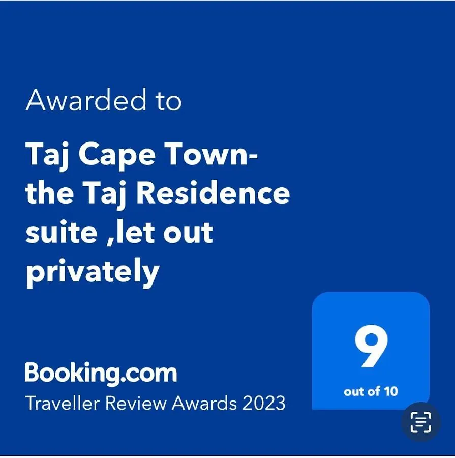 Taj Hotel Cape Town - Taj Residence Suite ,Let Out Privately